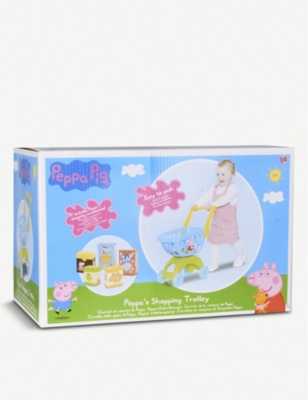 peppa pig trolley and till