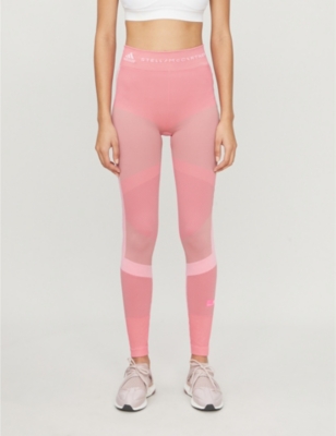 adidas leggings peach