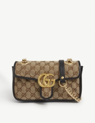 GUCCI GG Marmont small shoulder bag Selfridges