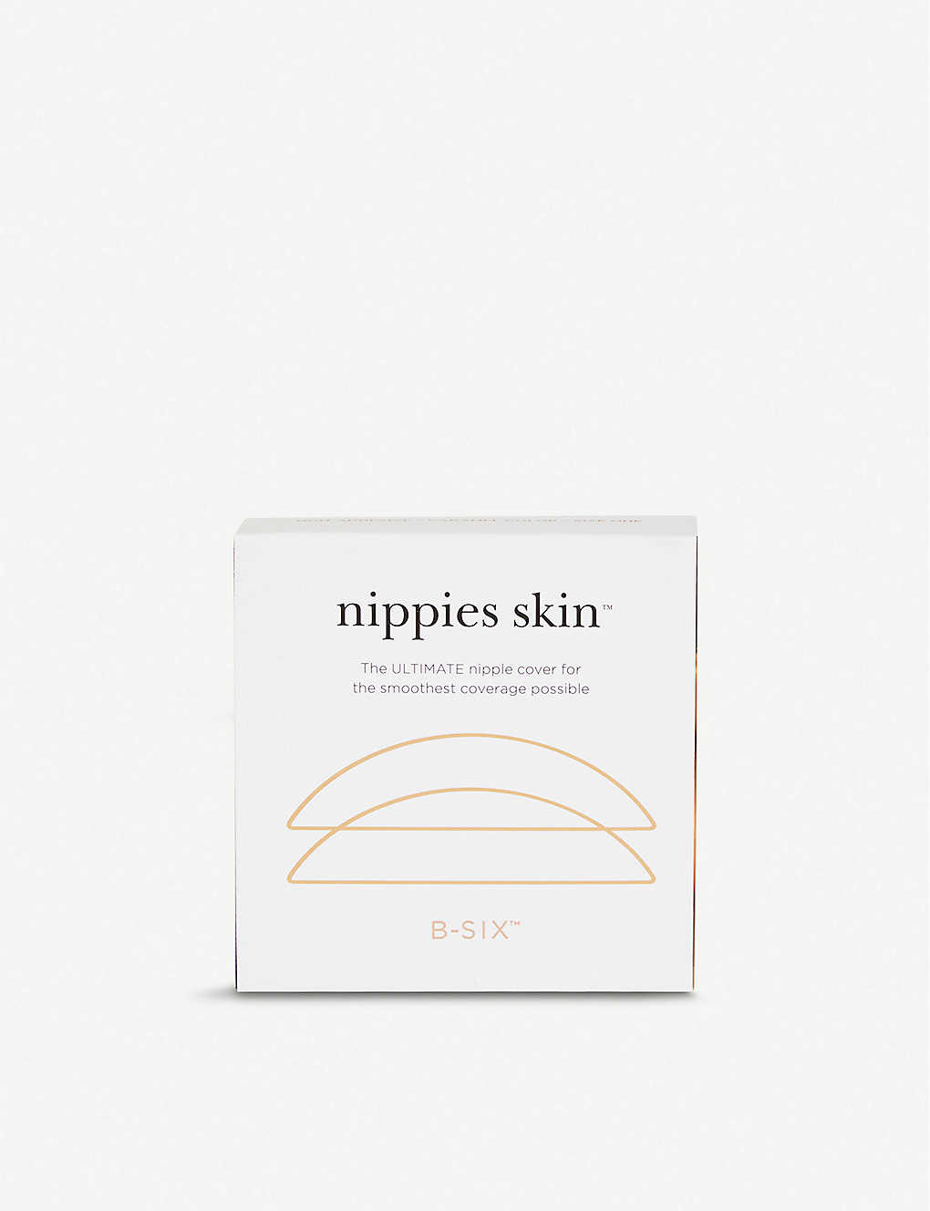 Nippies By B-six Nippies Skin Non-adhesive Covers In Caramel