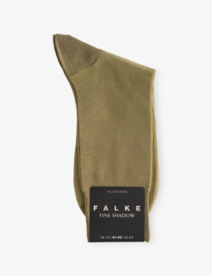 FALKE: Fine Shadow cotton-blend socks
