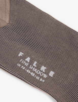 FALKE: Fine Shadow cotton-blend socks