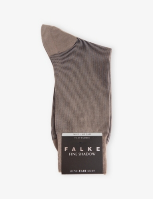 FALKE: Fine Shadow cotton-blend socks