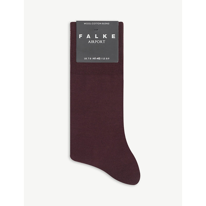 Shop Falke Airport Sock In Barolo