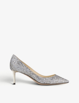 JIMMY CHOO: Romy 60 glittered courts