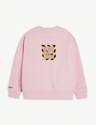 burberry pink sweatshirt