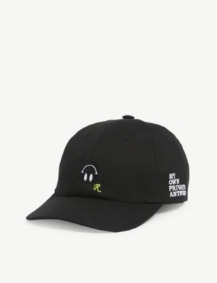 RAF SIMONS - Upside down smiley face cotton cap | Selfridges.com