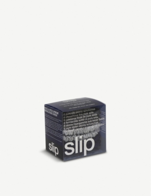 Shop Slip Midnight Silk Skinnies Scrunchies Pack Of Six