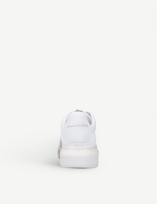 alexander mcqueen mens white trainers