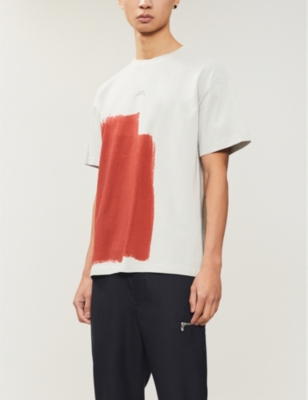 A-COLD-WALL - Block-paint cotton-jersey T-shirt | Selfridges.com