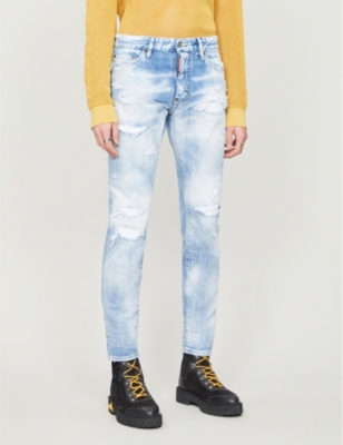 dsquared2 yellow jeans