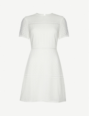 ted baker white lace dress