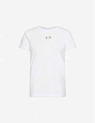 armani small logo t shirt