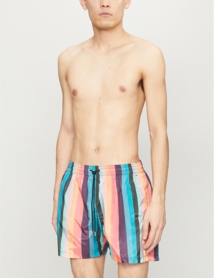paul smith artist stripe swim shorts