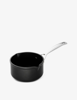 Shop Le Creuset Toughened Non-stick Aluminium Saucepans Set Of Three