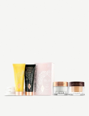 Charlotte Tilbury Goddess Cleansing Ritual Magic Night Cream Bundle Selfridges Com