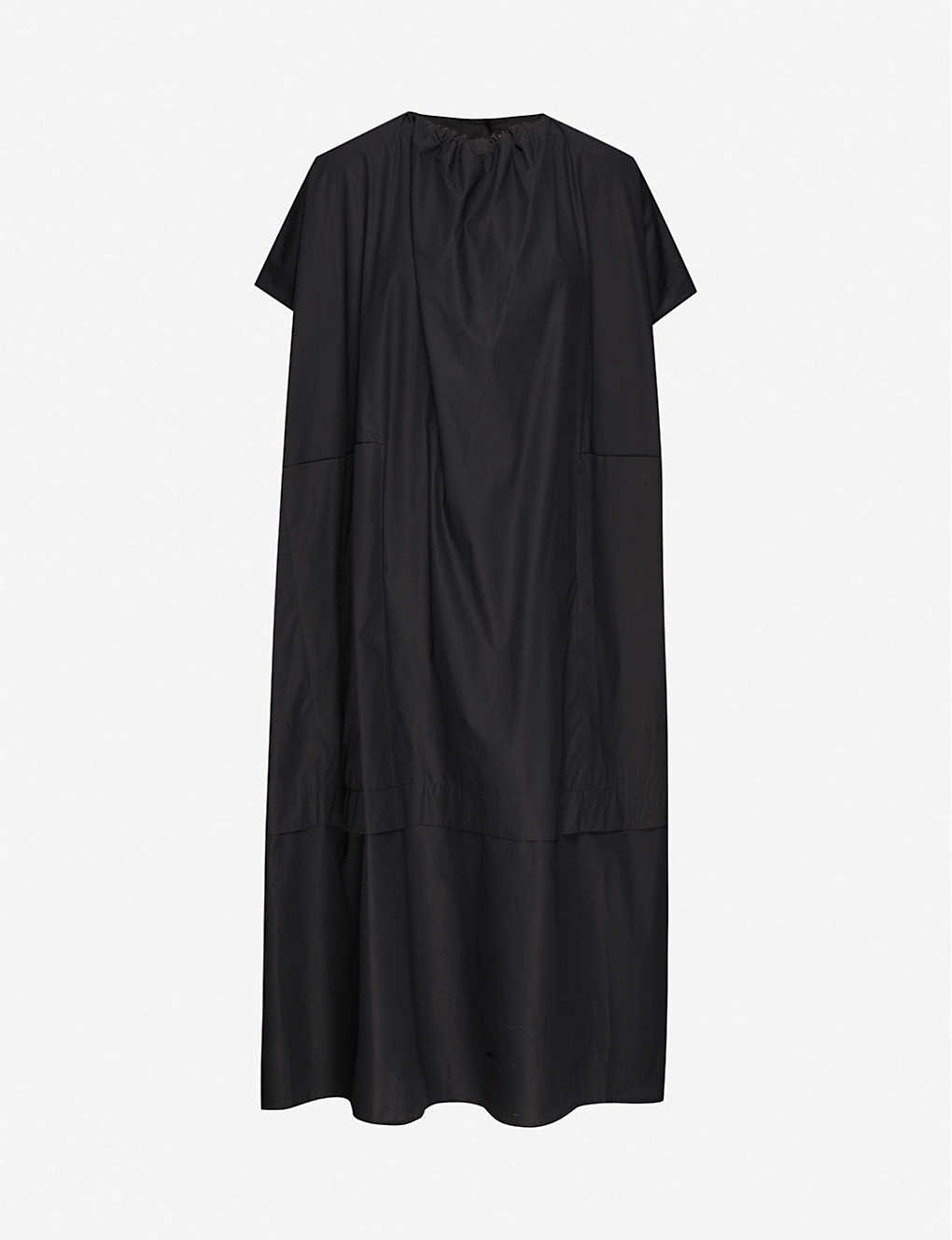TOOGOOD - Gathered round-neck cotton midi dress | Selfridges.com