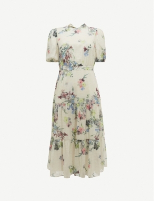 ted baker floral print dress