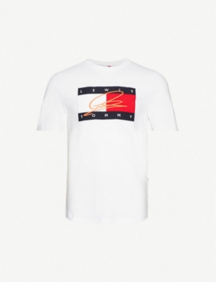 tommy x lewis hamilton t shirt