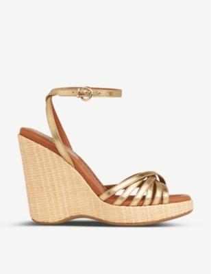 lk bennett wedge sandals