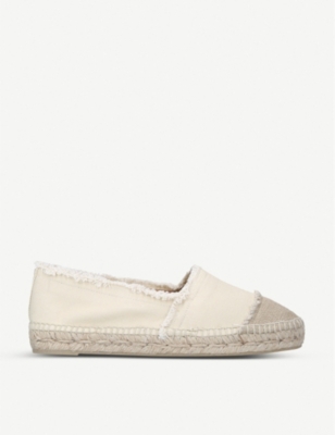 cotton canvas espadrille