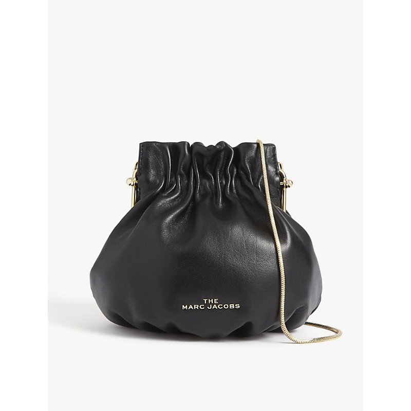 Marc Jacobs Soiree Leather Cross-body Bag In Black