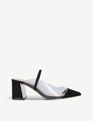 aldo white block heel