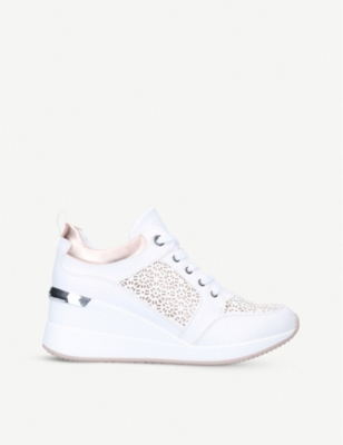wedge heel trainers