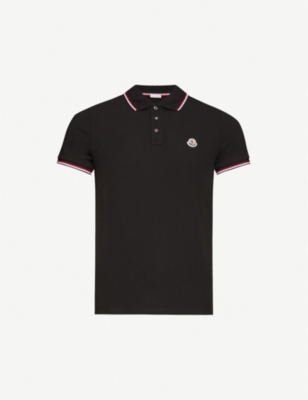 moncler logo polo