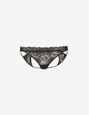 AUBADE: Rosessence high-rise stretch-lace briefs