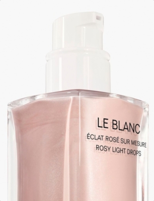 Shop Chanel Le Blanc Rosy Light Drops Sheer Highlighting Fluid. Custom-made Radiance. Rosy Glow Finish