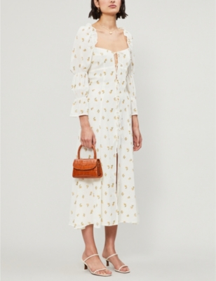 polka dot reformation dress