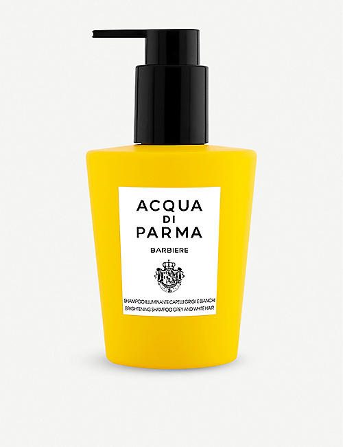 ACQUA DI PARMA: Barbiere brightening shampoo for white and grey hair 200ml