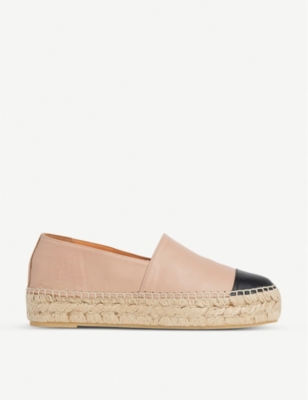 espadrille leather sandals