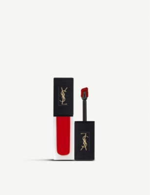 Saint Laurent Tatouage Couture Velvet Cream Matte Lip Stain 6ml In 201