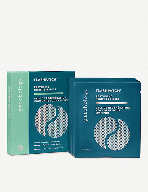 PATCHOLOGY: FlashPatch Restoring Night Eye Gels five pairs