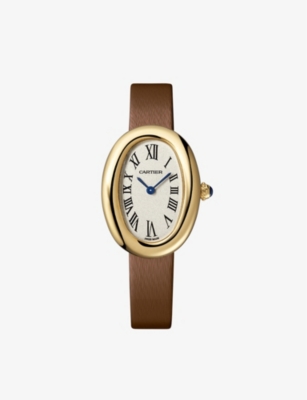 Cartier Womens Yellow Gold Wgba0007 Baignoire 18ct Yellow-gold Small Quartz Watch