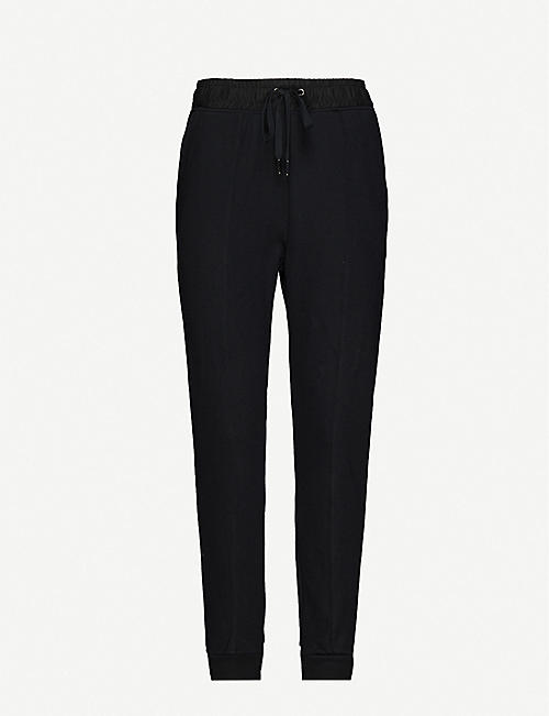 WHISTLES: Mid-rise stretch-jersey jogging bottoms