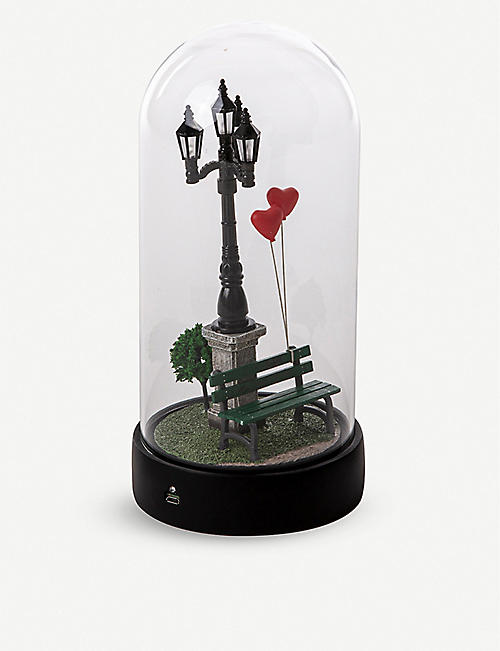 SELETTI: My Little Valentine glass and resin table lamp 11cm