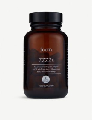 FORM: ZZZZs food supplements 30 capsules