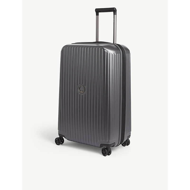 Delsey Securitime Zip Four-wheel Spinner Suitcase 68cm In Anthracite
