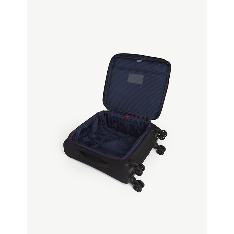 Shop Delsey Black Montmartre 2.0 Recycled-shell Suitcase