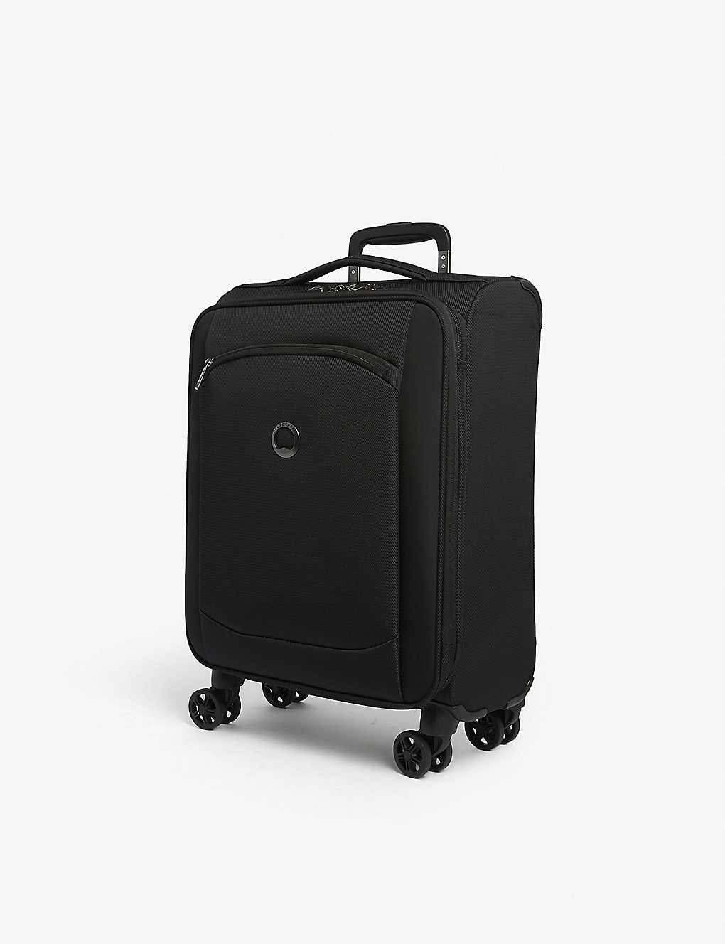Delsey Montmartre 2.0 Recycled-shell Suitcase 55cm In Black