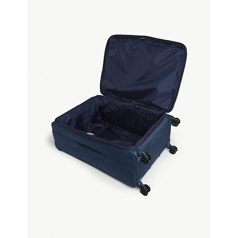 Shop Delsey Montmartre 2.0 Suitcase 77cm In Blue