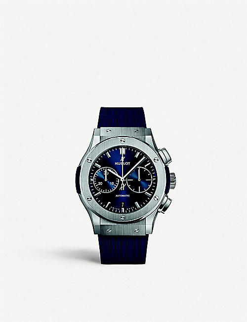 HUBLOT: 521.NX.7170.RX Classic Fusion titanium chronograph watch