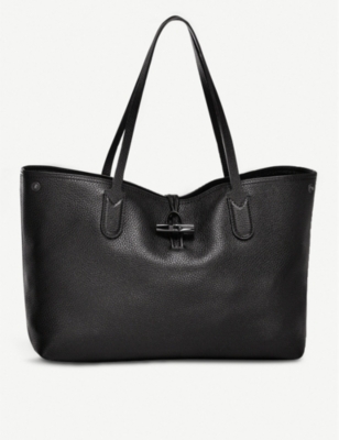 LONGCHAMP - Roseau large leather tote bag | Selfridges.com