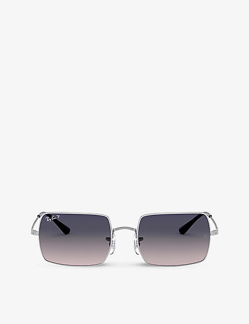 RAY-BAN: RB1969 rectangle-frame sunglasses