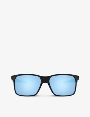Oakley Mens Black Oo9460-0459 Portal X O Matter™ Rectangular-framed Sunglasses