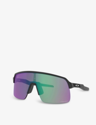 Shop Oakley Men's Black Oo9463 39 Sutro Acetate Wraparound Sunglasses