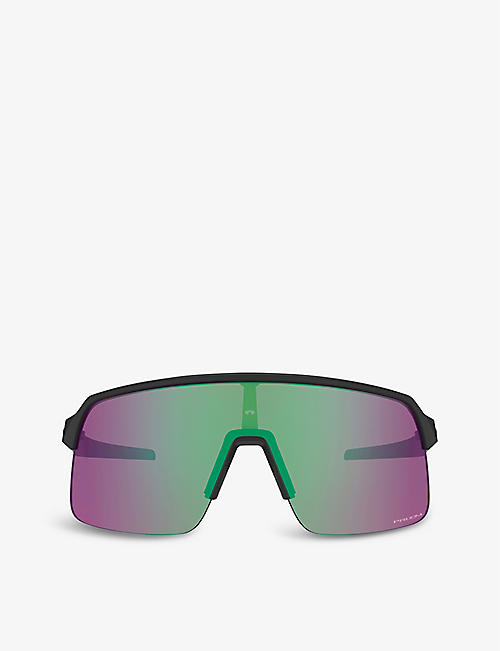 OAKLEY: OO9463 39 Sutro acetate wraparound sunglasses